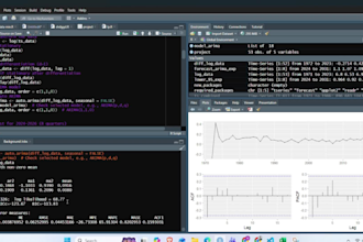 conduct data analysis, statistical modeling and research report writing