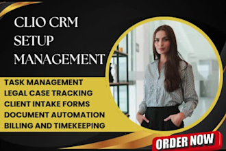 do crm clio filevine law firm intake automation workflow funnel pipedrive clion