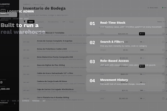build a web app or admin dashboard with react