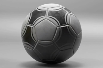 3d ball custom panel, 3d ball cad and rendering, 3d golf ball 3d rugby