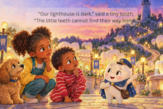 whimsical realistic kids adventure watercolor children story book illustration