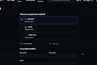 build a professional react nextjs website