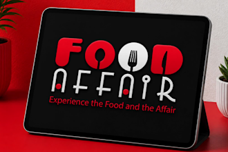 design restaurant, pizza, bbq, food logo, coffee,food truck and menu design