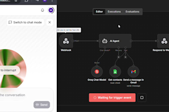build ai automation, whatsapp , slack and gmail automation with n8n