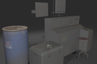 create optimized high quality digital assets and props