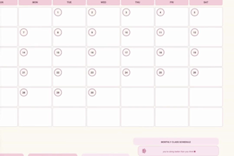 create a beautiful printable and digital planner