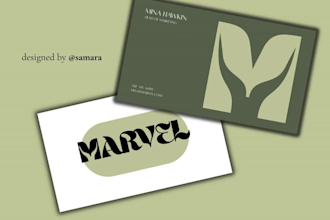 design a premium minimal business card