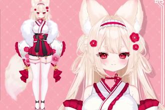 draw and rig vtuber model, vtuber rigging, live2d vtuber model anime vtuber
