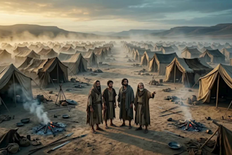 make cinematic ai bible animation, biblical history and story videos for youtube