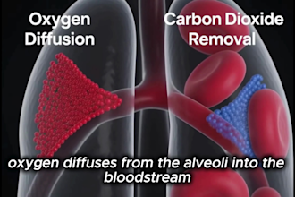 create 3d respiratory system 3d medical animation and anatomy video