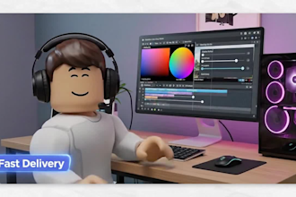 edit your roblox video, roblox mini movie, gameplay  video edit, roblox content