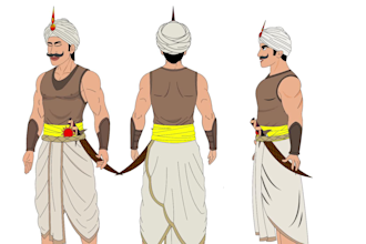 do chracater design for animated series