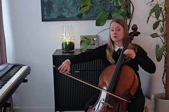 record and compose a pro cello part for your project