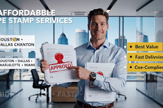 fast pe stamp services for projects in houston, dallas, charlotte, and miami