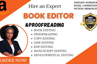 developmental edit , proofread, copy, line edit your dark romantasy novel