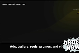 create cinematic  ai video realistic ads ai animation ai movie ai video editing