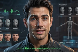 create professional 3d character rigs, metahuman facial rigs and lip sync
