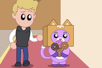 animate a smooth 2d animation for you