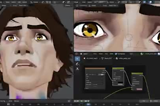 create 52 apple arkit blendshapes for facial rigging, wonder studio, vtuber, vrm