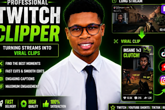 clip your twitch streams into viral shorts for tiktok reels
