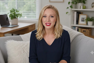 create a female spokesperson , ugc  and video ads