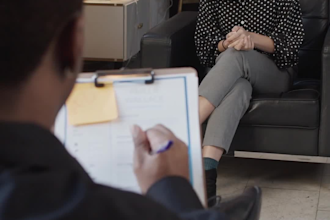 conduct a mock interview and provide professional feedback