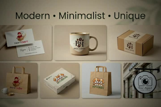 design a modern minimalist logo for your bussiness