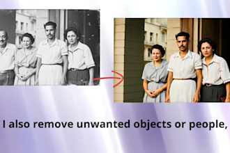 restore, enhance, colorize, and fix photos professionally