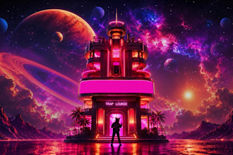 create loop animation, lofi animation, vj loop, logo animation, motion graphic