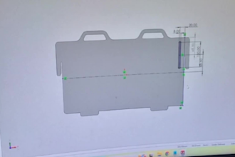 do drafting for all sheet metal fabrications projects