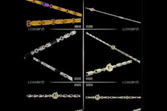 design custom jewelry chains and pendants in 3d cad