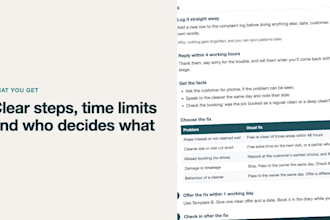 write clear sops and process documents for your business