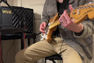 add clean rhythm guitar to your indie tracks