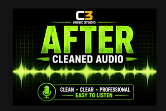 professionally polish and enhance your voice audio