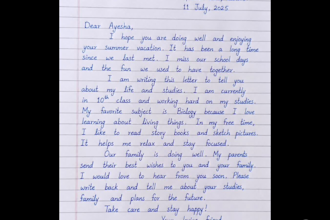 do handwritten assignment work, letters and cards