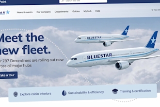 design a modern sharepoint intranet homepage concept