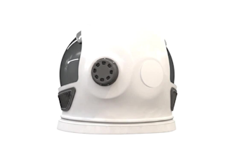 design sci fi helmet cad model 3d printing stl step glb gltf