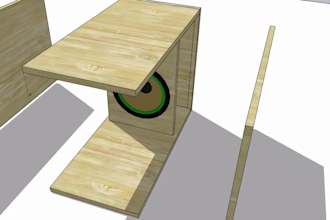 create a speaker box and subwoofers using custom enclosure design