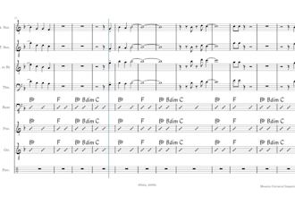 create a professional and clean chord chart or lead sheet