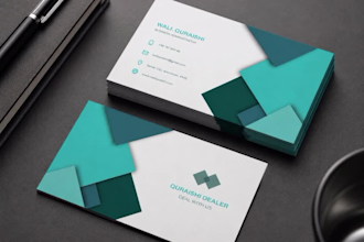 do modern and professional business card design