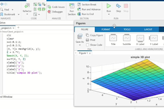 do matlab 2d 3d plots mesh surf visualization and analysis