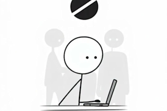 create 2d stick figure animation and videos editing