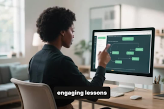 create a professional online course framework