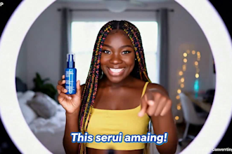create ugc ads for skincare and beauty brands as an esthetician
