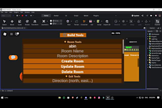 make some parts of games for roblox studio such as system,ui,vfx, animation, sfx