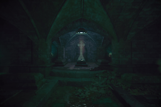 create a stylized 3d game environment for ue5