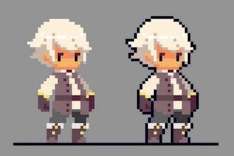 pixel art animation 2d game assets 2d spritesheet pixel art character design