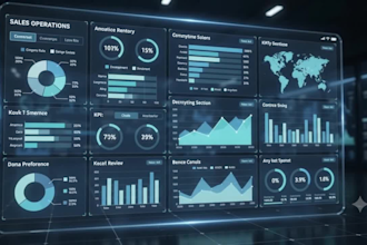 analyze your sales data and create actionable business insights