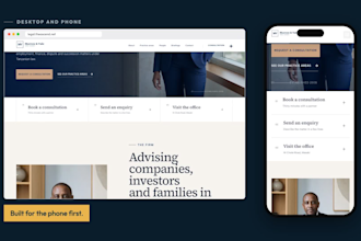 build a law firm or attorney website in wordpress