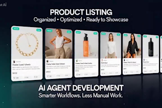 build a shopify store with product listing and ai chatbot